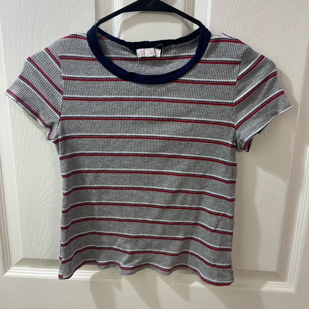 A’GACI STRIPPED BABY TEE